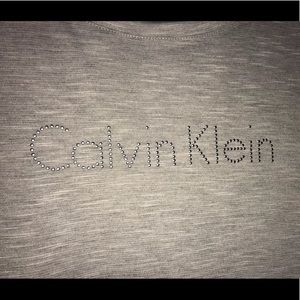 CALVIN KLEIN bling tshirt